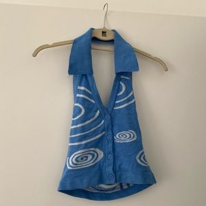 Cropped Sweater Vest Tank